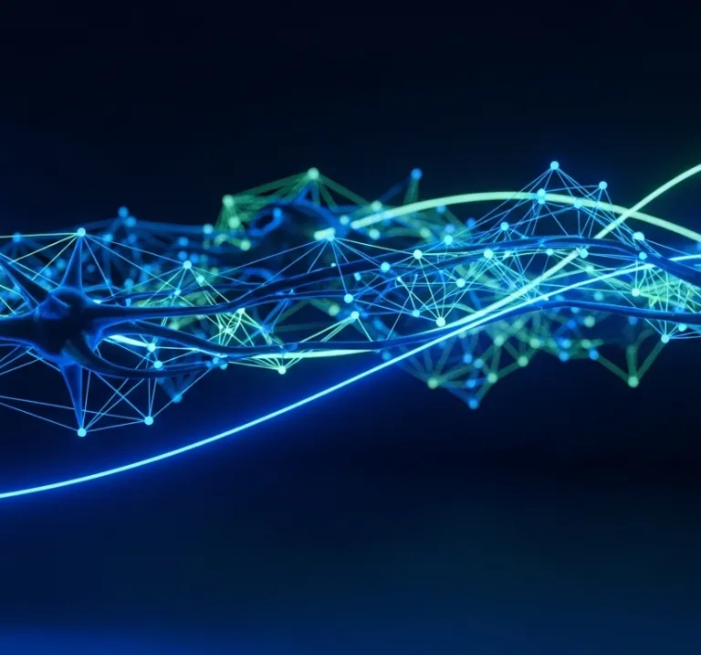 cinematic 3D abstract visualization